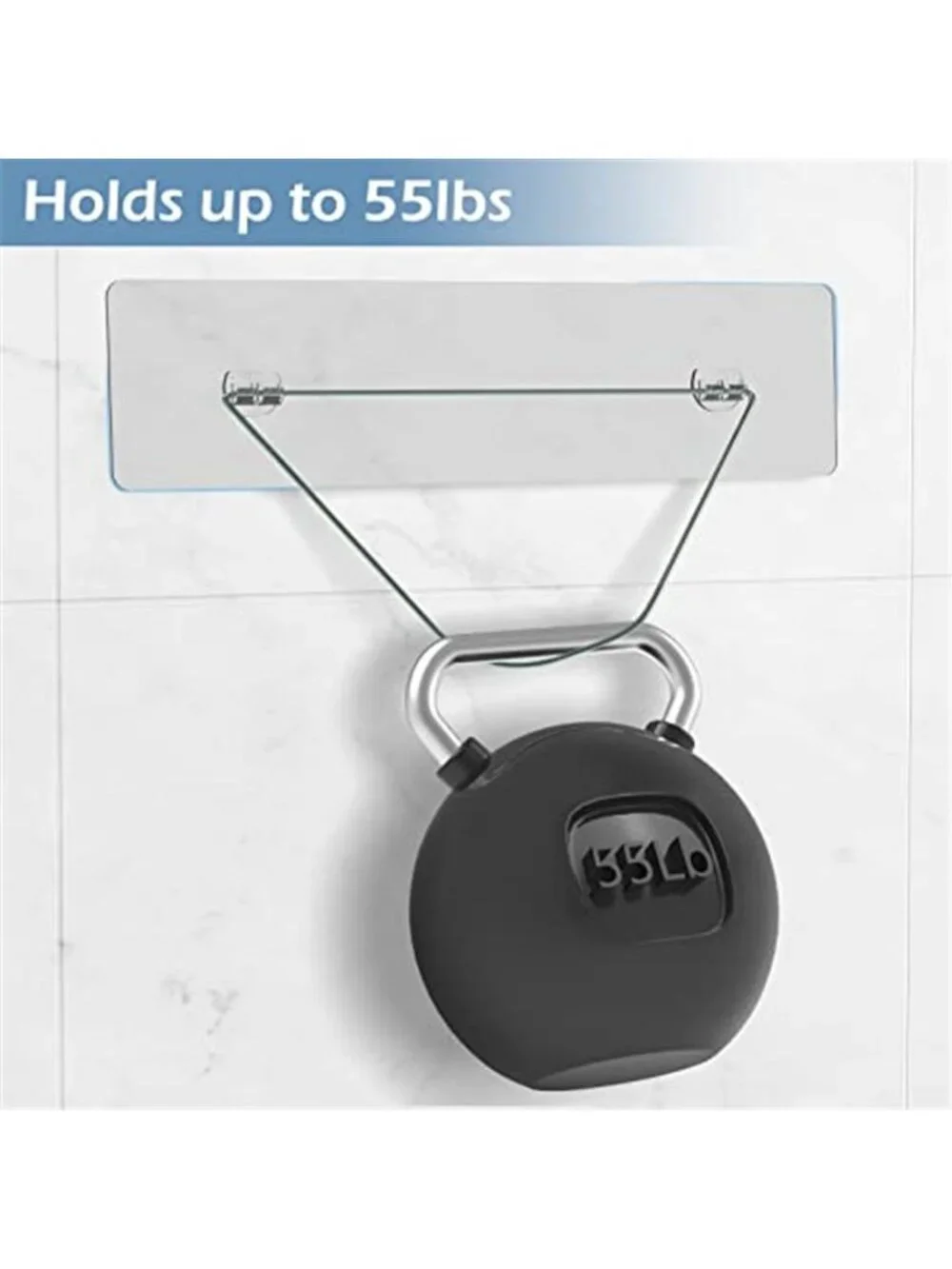 Shower Caddy Adhesive Wall Shelf Stainless Steel Rustproof Bathroom Storage Hook